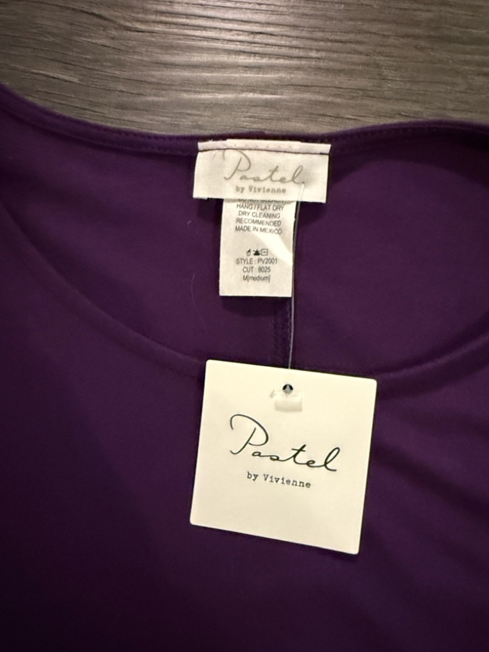 Pastel by Vivianne Purple maternity dress
